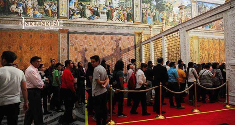 ¡Éxito! Capilla Sixtina en la CDMX logra más visitas que la original