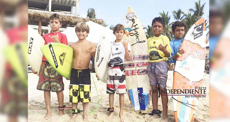 11 sudcalifornianos ganaron medallas en el Campeonato Nacional de Surf Infantil y Juvenil