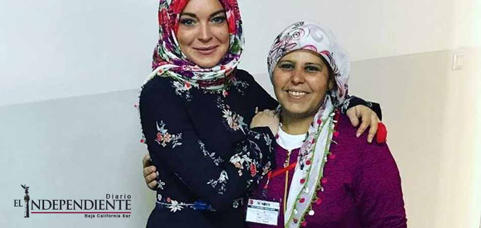 Lindsay Lohan se vuelve al Islam y borra sus redes