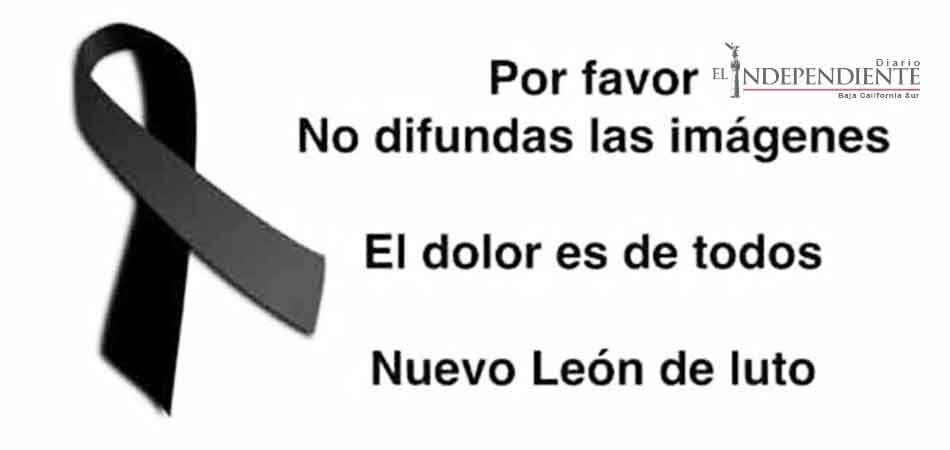 Solidaridad en redes, piden parar imágenes del tiroteo en Monterrey