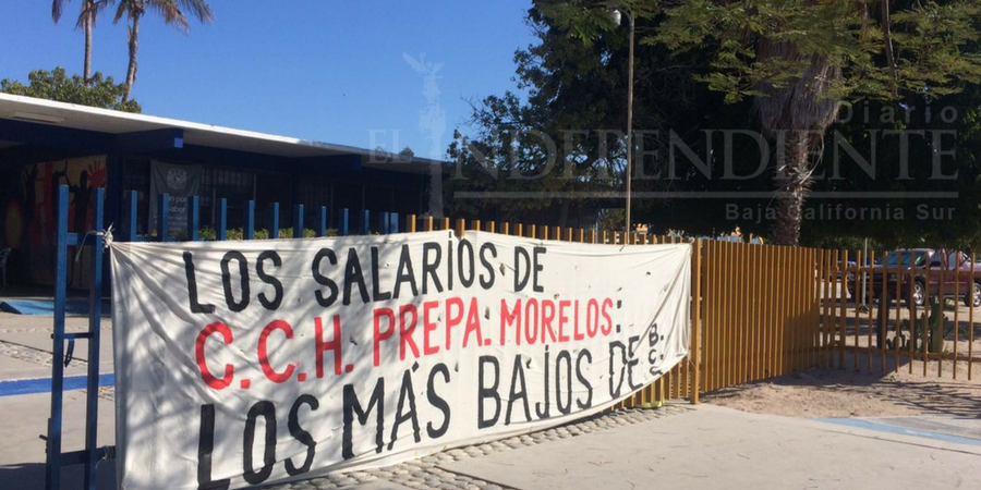 Prevén huelga en Preparatoria Morelos a partir del lunes