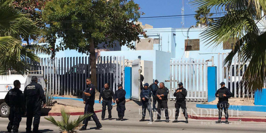 Intento de fuga en el Cereso de La Paz