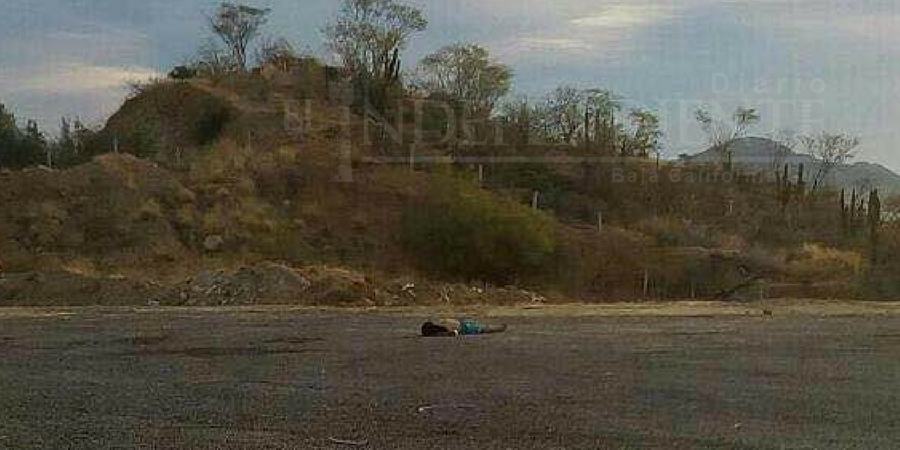 Dejan un ejecutado en el libramiento SJC- CSL