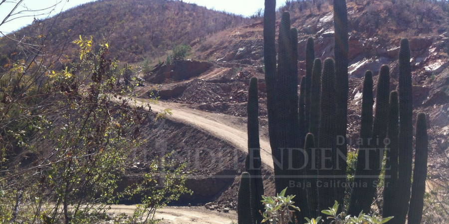 Mina de oro a cielo abierto “Los Cardones” sigue viva: Semarnat
