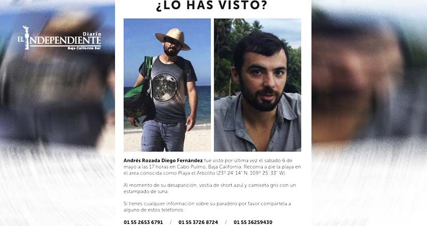 Excursionista desaparecido en playas de Cabo Pulmo podría haber muerto 