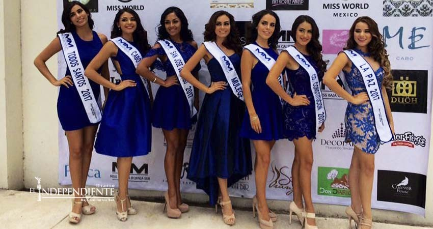 Título de Miss Baja California Sur, disputado por 7 bellezas