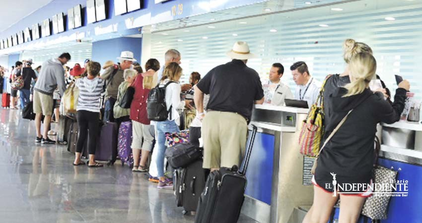 No aplica Aeropuerto Internacional de Los Cabos aprovechamiento turista 