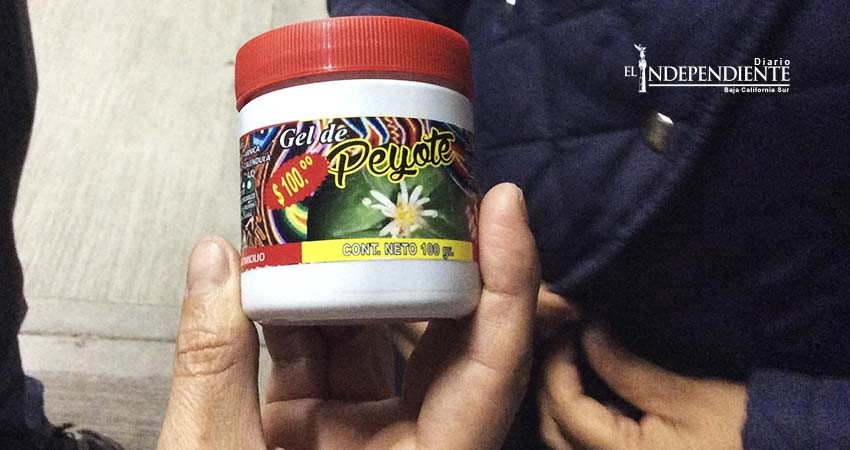 Venden gel de peyote en calles de La Paz