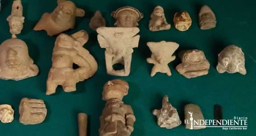  Voluntariamente devuelve a México piezas prehispánicas