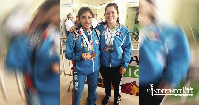 Dania González y Andrea Bermúdez, medallistas olímpicas nacionales