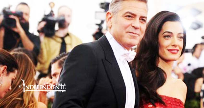 El actor George Clooney ya es papá de mellizos