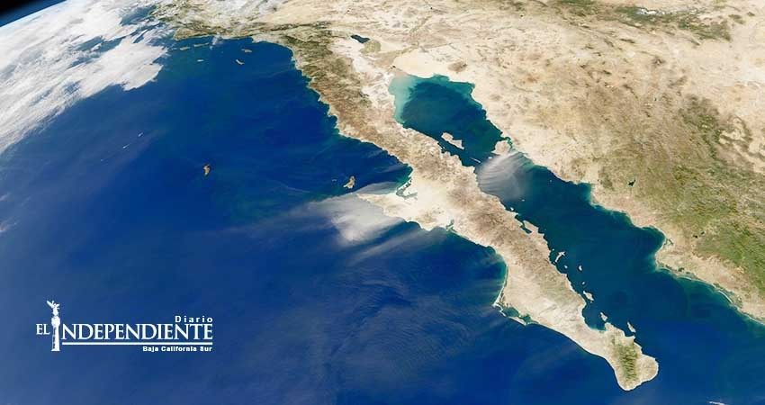 Península de Baja California se mueve cuatro o cinco centímetros al año 