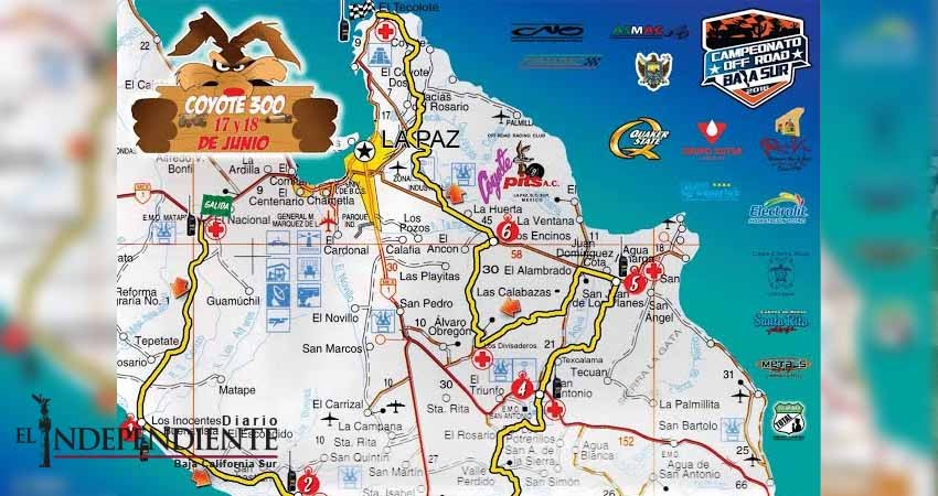 Este fin de semana se correrá la carrera Coyote 300