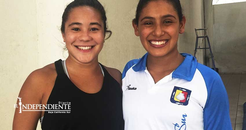 Gaby Agundez y samanta Gigantes entrenan rumbo a Hungría