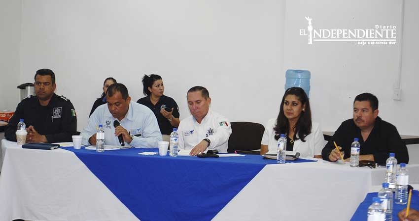 Realizan la 1ra reunión de trabajo del comité de seguridad pública del COPLADEMUN 