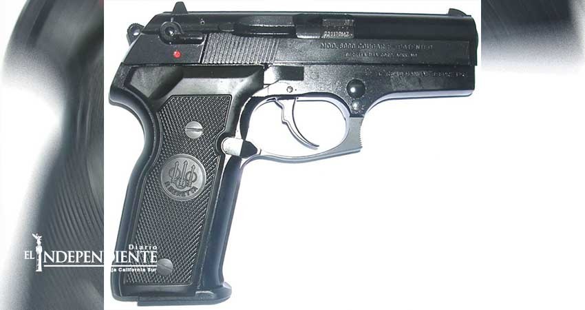 Fue arrestada una persona por portación de arma de fuego 