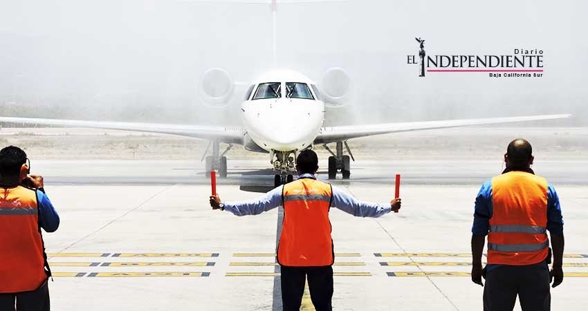 Abren nueva ruta aérea La Paz - Monterrey 