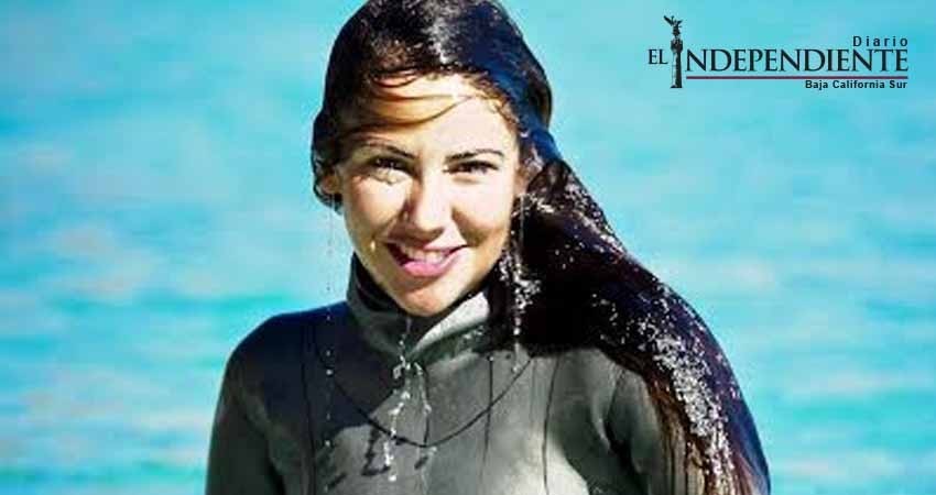 Lista la sudcaliforniana Estrella Navarro para el “Olmeca Open de Apnea”