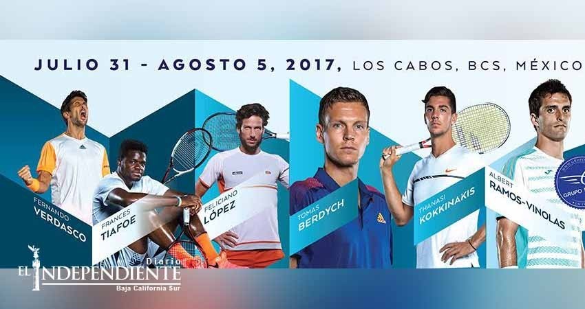 Tomas Berdych, Ivo Karlovic y Feliciano López encabezan el cuadro del Abierto Los Cabos 2017