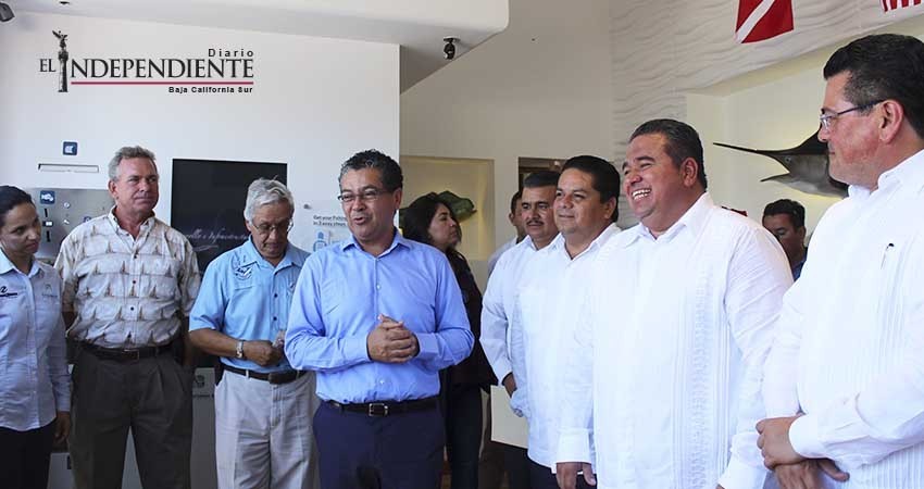 Colocan en marina de CSL kiosco automático para expedición de permisos de pesca deportiva 