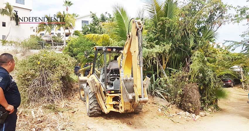  Pretensión municipal de abrir una calle afecta nuestra propiedad, denuncia la familia Olachea 