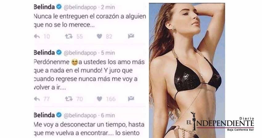 A Belinda le hackean su cuenta de Twitter
