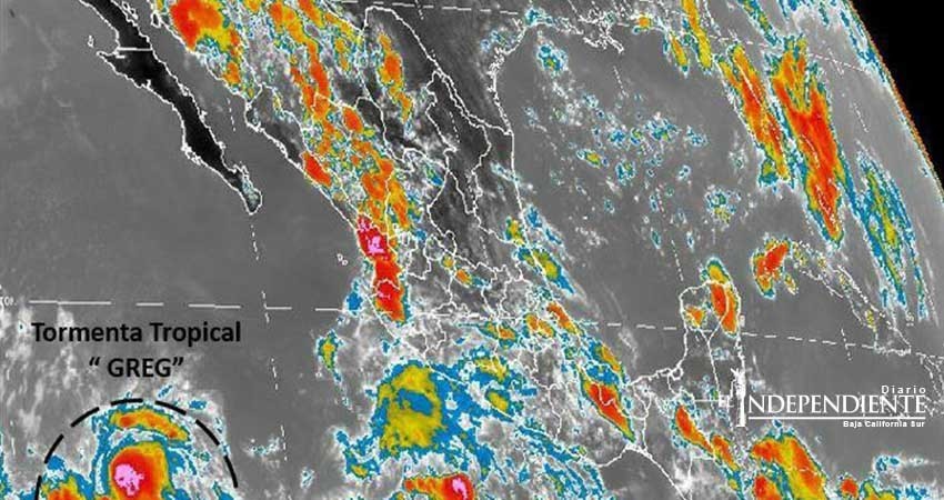 Tormenta Tropical “Greg” continúa alejándose de las costas mexicanas