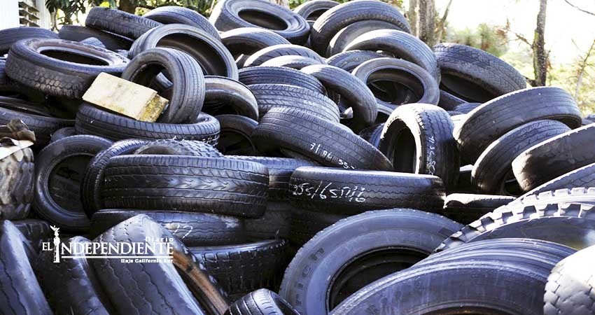 Rechazan vecinos de Chametla reapertura de recicladora de llantas