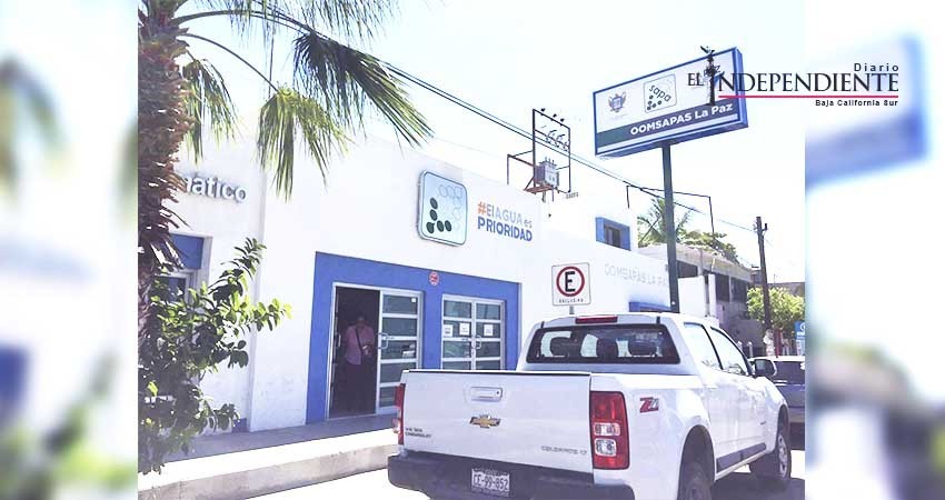 Prácticamente “incobrable” cartera vencida de 60 MDP del OOMSAPAS La Paz