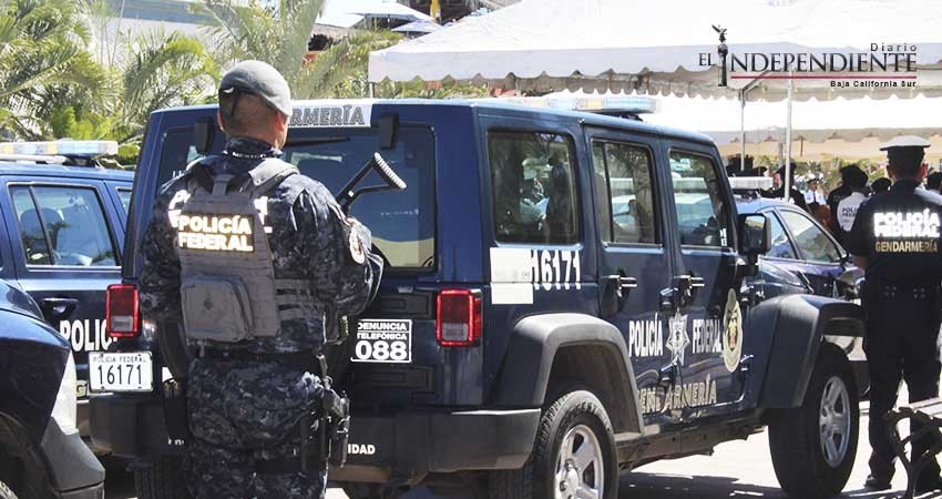 Exalta secretario general aumento de la presencia de Gendarmería en Los Cabos 