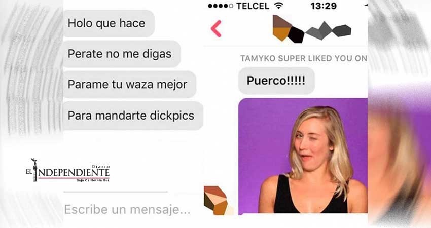 Los peores primeros mensajes que han recibido mujeres en Tinder