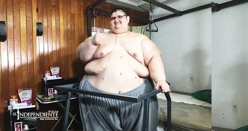Así luce el hombre más obeso del mundo tras perder 218 kilos