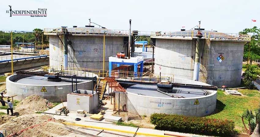 Planta de aguas negras a un 85 por ciento de avance