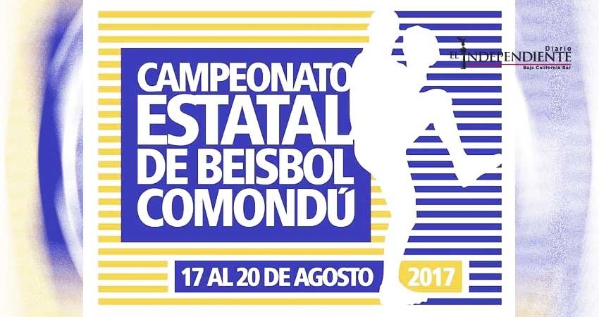 Hoy arranca el Campeonato Estatal de Béisbol, en Comondú