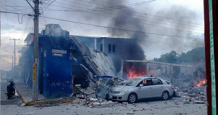 Video: Fuerte explosión sacude a comunidad en Tabasco