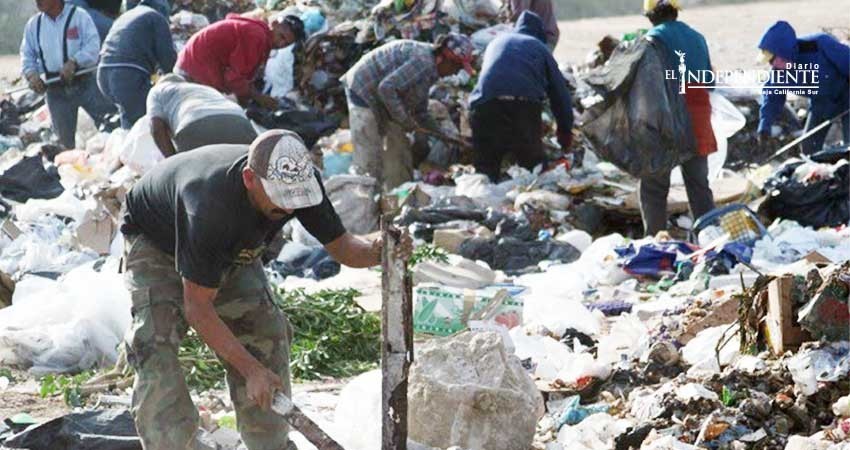 Reconoce Sedeso que “pepenadores” están expuestos a adicciones
