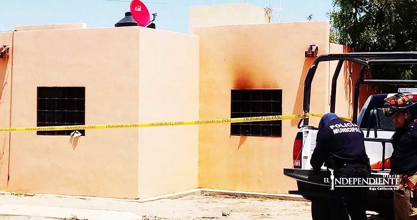Murió calcinado dentro de su casa