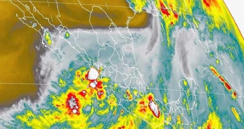 Miércoles de tormentas para 21 estados del país, estima el SMN