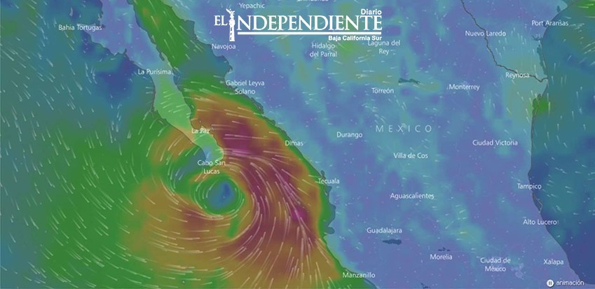 Continúa su curso "Lidia"; piden estar prevenidos