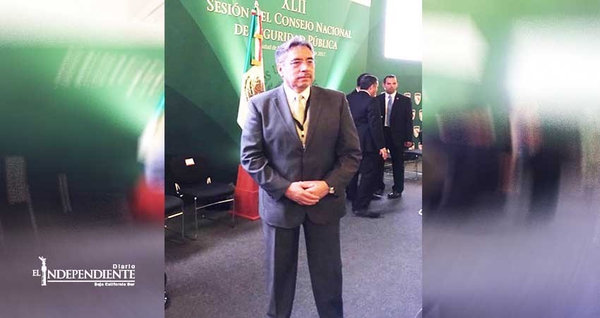 Presente PGJE BCS en la XLII sesión de seguridad pública