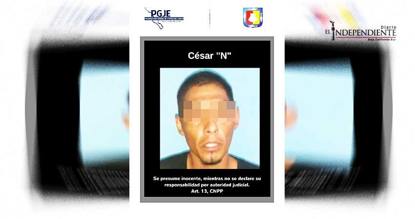 Asegura PGJE a una persona con 45 dosis de sustancias ilícitas