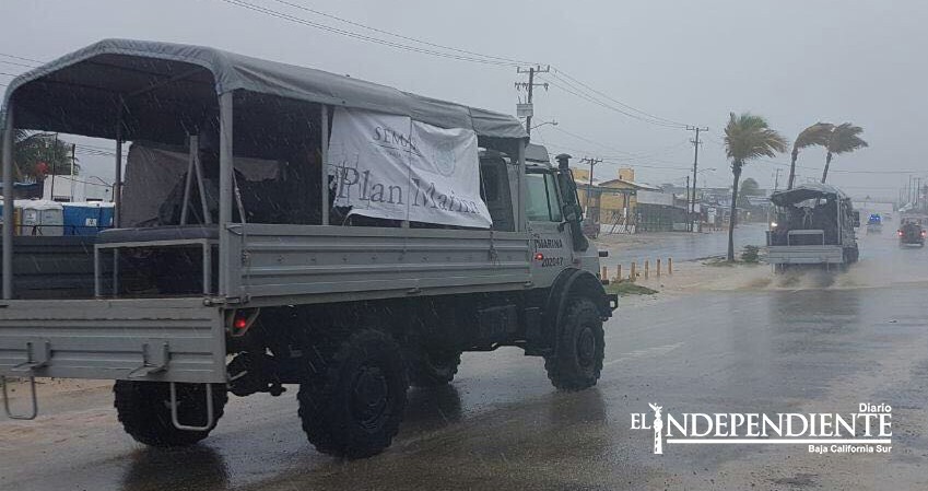 Con vientos de hasta 120 km/h, "Lidia " está a 30 km de Cabo San Lucas (CSL)
