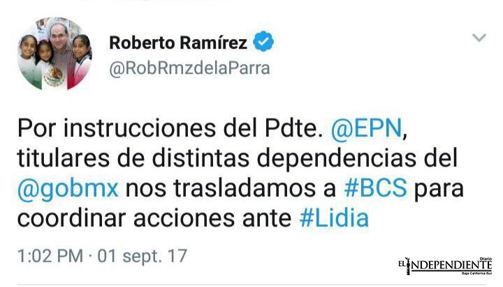 No vendrá EPN a BCS, vendrán sus secretarios