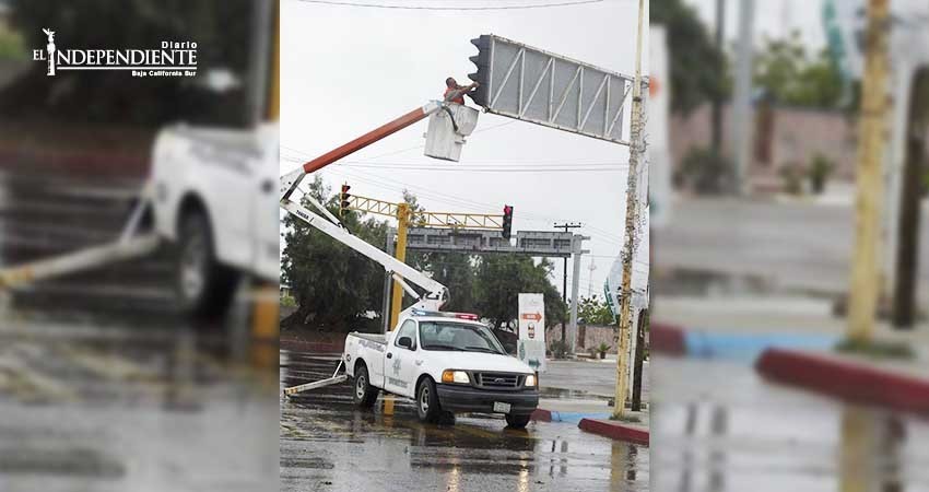 80% de los semáforos de La Paz ya están reparados