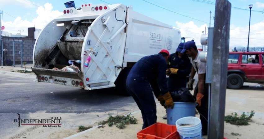Se dificulta la recolección de basura en San José del Cabo (SJC) por bloqueo del paso a Palo Escopeta
