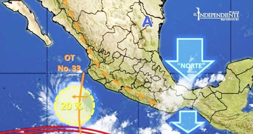 Se desarrolla zona de inestabilidad asociada con remanentes del huracán “Katia”