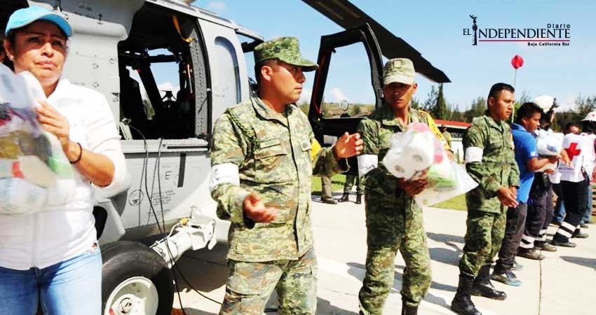 La 3/a. Zona Militar proporciona apoyo a la Cruz Roja Mexicana de Cabo San Lucas (CSL)