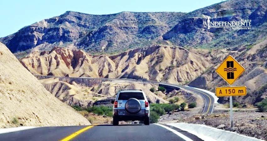 Licita SCT trabajos de la Transpeninsular a la altura de “La Virgencita”