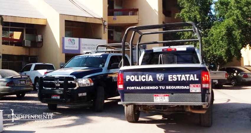 Roban instalaciones del Registro Civil Estatal