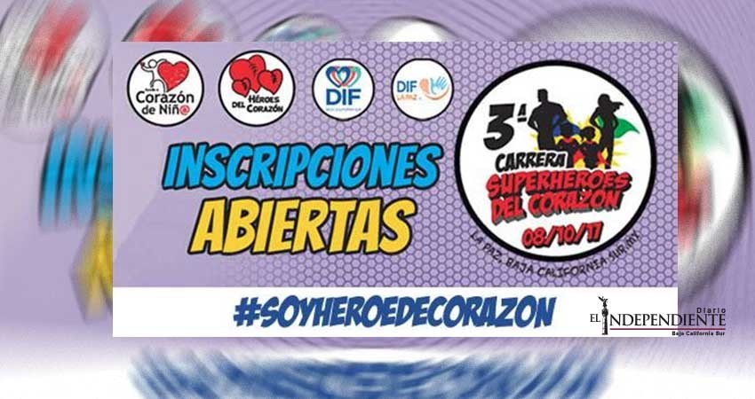 Abren las inscripciones para la 3era. Carrera “Superhéroes de Corazón”